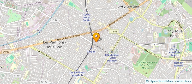 localisation de l'entreprise LSDC IMMO à LIVRY-GARGAN