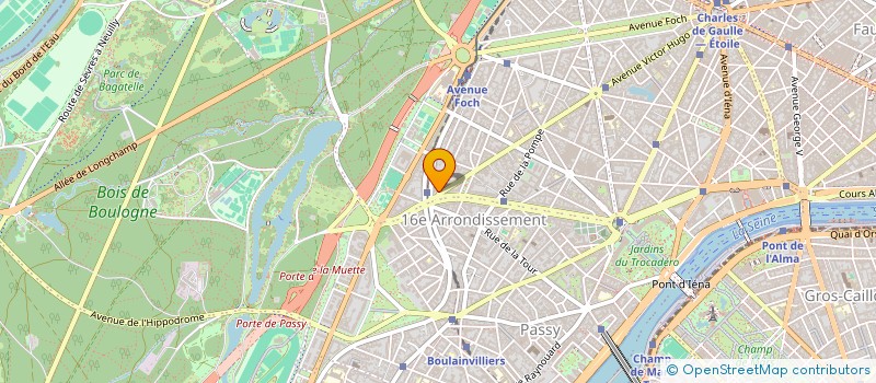 localisation de l'entreprise LSDIMMO  PARIS