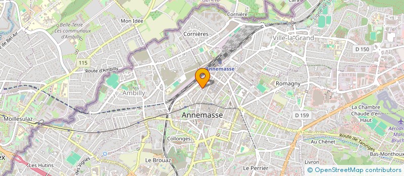 localisation de l'entreprise LSDP à ANNEMASSE