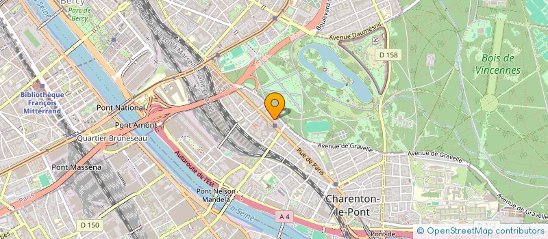 localisation de l'entreprise LSDS CONSULTING  CHARENTON LE PONT