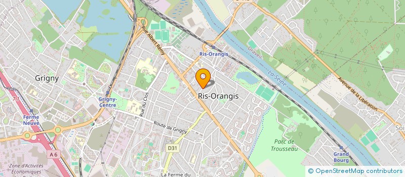 localisation de l'entreprise LSEA à RIS-ORANGIS