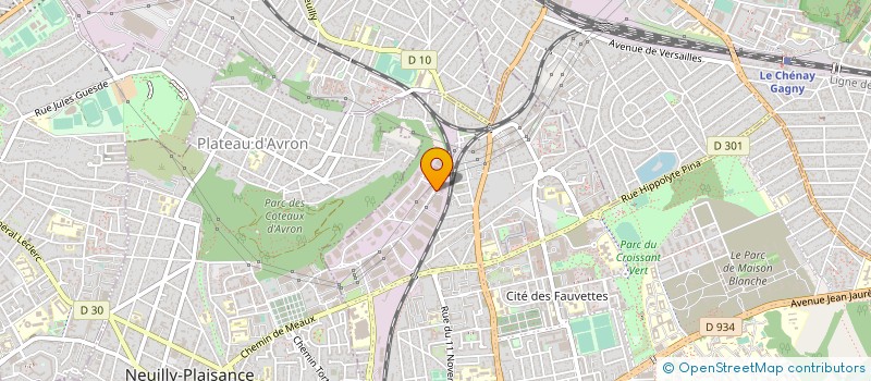 localisation de l'entreprise LSEP LABORATOIRE SERVICE DE L'EST PARISIEN à NEUILLY-SUR-MARNE