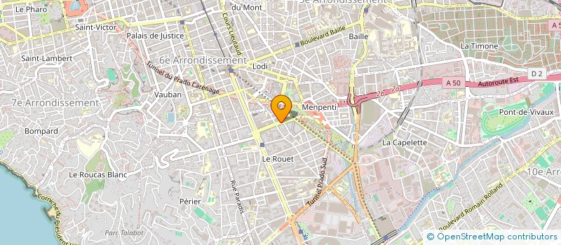 localisation de l'entreprise LSF à MARSEILLE