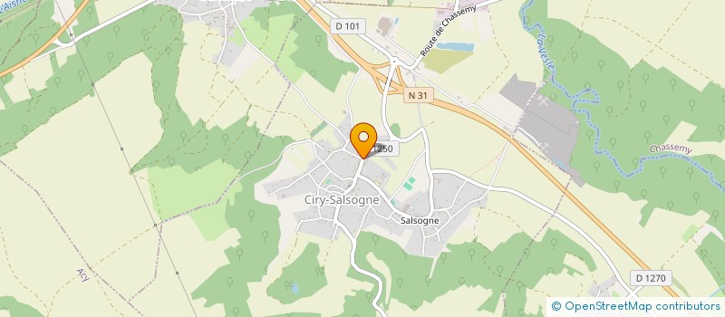 localisation de l'entreprise LSF INSPECTION ET SERVICES à CIRY-SALSOGNE