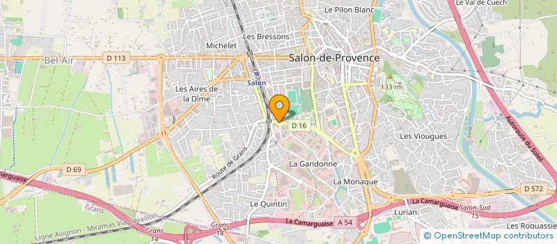 localisation de l'entreprise LSF PERFORMANCE 13  SALON-DE-PROVENCE