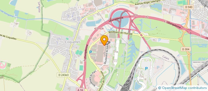 localisation de l'entreprise LSF RESTAURATION à COQUELLES