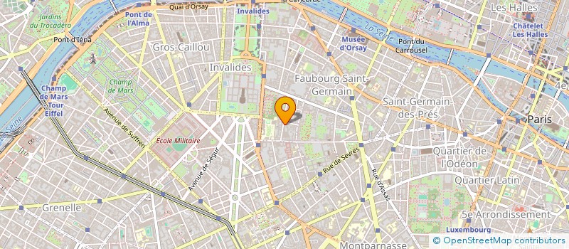 localisation de l'entreprise LSG  PARIS