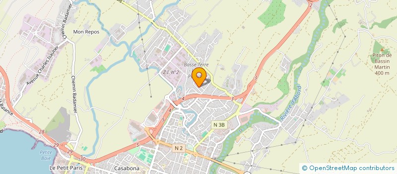 localisation de l'entreprise LSG  SAINT-PIERRE