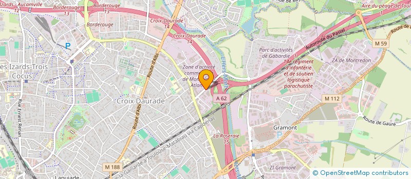 localisation de l'entreprise LSG COPRO  TOULOUSE