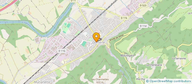 localisation de l'entreprise LSG INVEST  LE VERSOUD