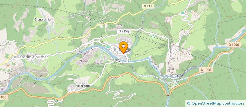 localisation de l'entreprise LSG LA CASCADE  AVRIEUX