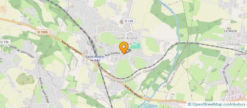 localisation de l'entreprise LSH  SAINT-ANDRE-LE-GAZ