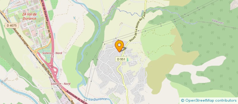 localisation de l'entreprise LSH  SISTERON