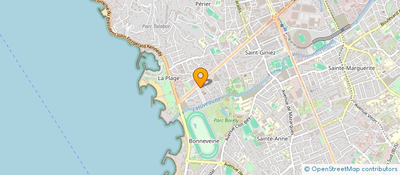 localisation de l'entreprise LSH  MARSEILLE