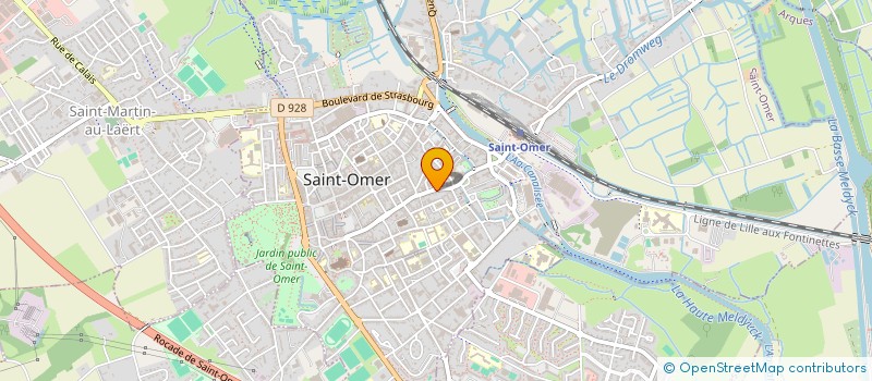 localisation de l'entreprise LSH CONSEILS  SAINT-OMER