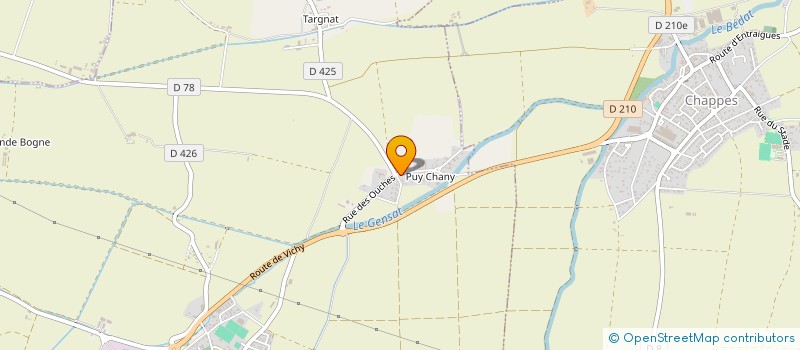 localisation de l'entreprise LSI à SAINT-BEAUZIRE