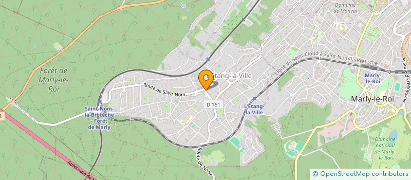 localisation de l'entreprise LSI BUSINESS  L'ETANG-LA-VILLE