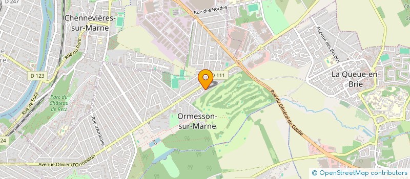 localisation de l'entreprise LSI CONFORT à ORMESSON-SUR-MARNE