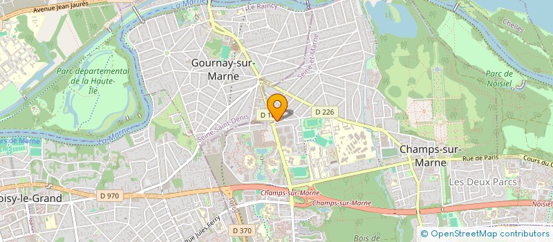 localisation de l'entreprise LSI DISTRIBUTION  CHAMPS-SUR-MARNE