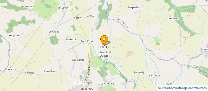 localisation de l'entreprise LSI GROUP  POULDERGAT