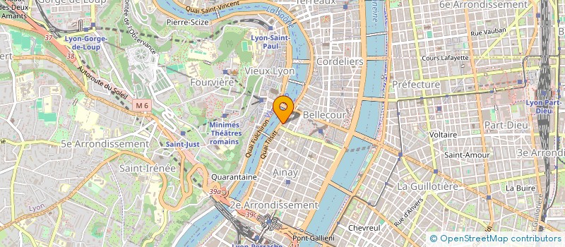 localisation de l'entreprise LSII - CONSULTING à LYON