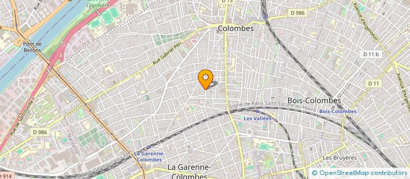 localisation de l'entreprise LSJ ELECTRICITE  COLOMBES