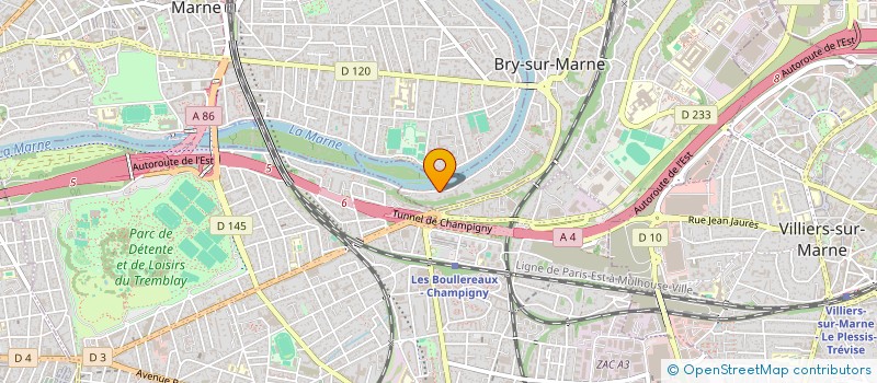localisation de l'entreprise LSJ GROUP à BRY-SUR-MARNE