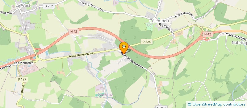 localisation de l'entreprise LSJL  COLEMBERT