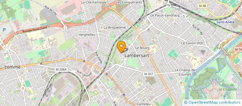 localisation de l'entreprise LSJT à LAMBERSART