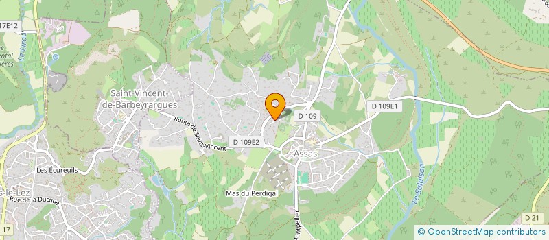 localisation de l'entreprise LSK CLH  ASSAS