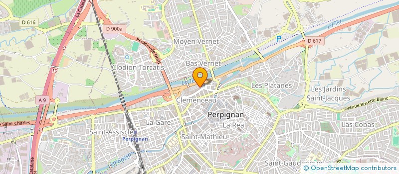 localisation de l'entreprise LSK JEUNESSE à PERPIGNAN
