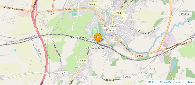 localisation de l'entreprise LSL  VILLEDIEU-LES-POELES-ROUFFIGNY