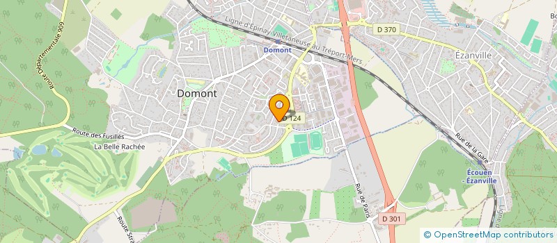 localisation de l'entreprise LSL BAT  DOMONT