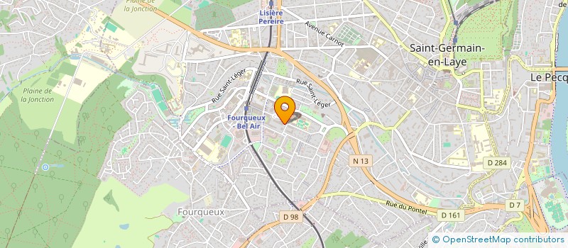 localisation de l'entreprise LSL BIOLAFITTE à SAINT-GERMAIN-EN-LAYE