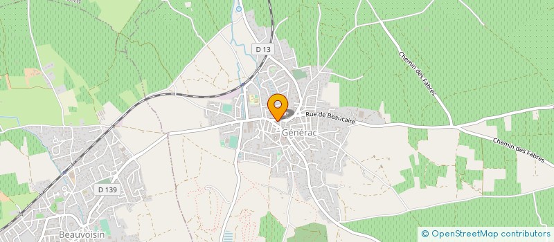 localisation de l'entreprise LSL CLOTURE à GENERAC