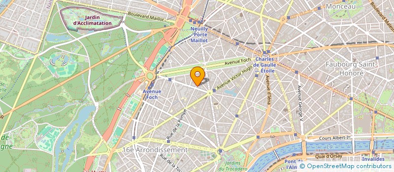 localisation de l'entreprise LSL COMPANY  PARIS