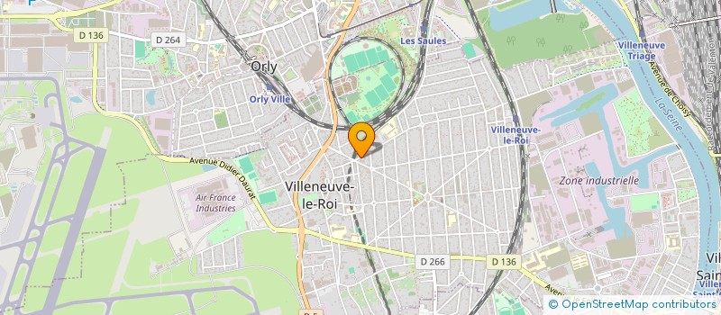 localisation de l'entreprise LSL TELECOM  VILLENEUVE-LE-ROI