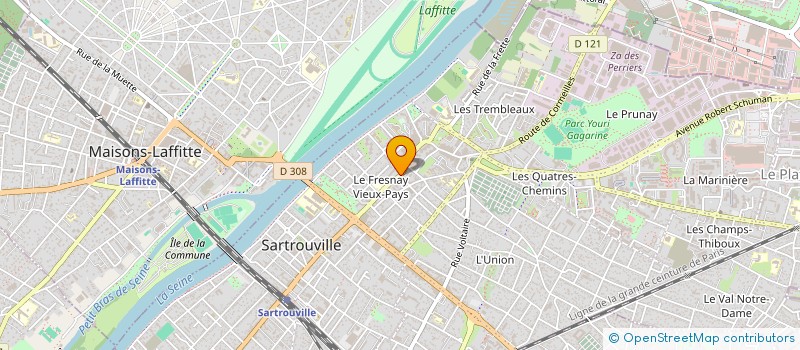 localisation de l'entreprise LSLA  SARTROUVILLE