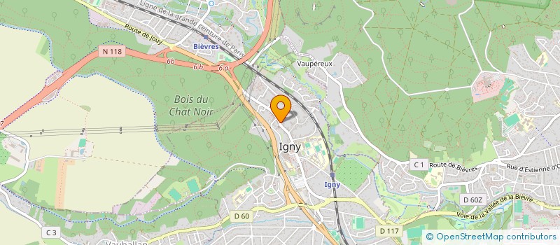 localisation de l'entreprise LSLT 2 à IGNY