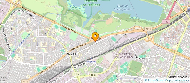 localisation de l'entreprise LSLT  BIEVRES