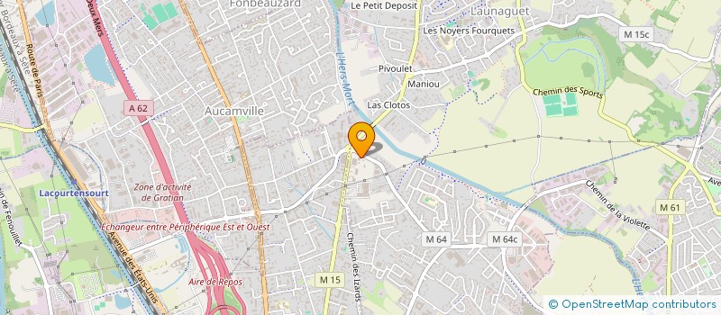 localisation de l'entreprise LSM à LAUNAGUET