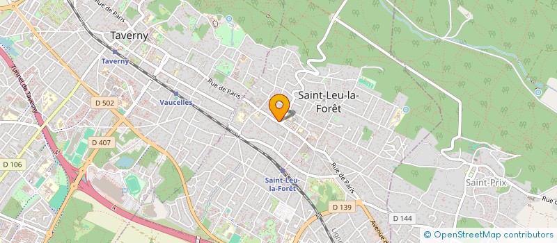 localisation de l'entreprise LSM  SAINT-LEU-LA-FORET