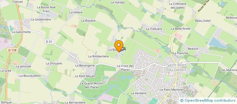 localisation de l'entreprise LSM  SAINT-MARS-DU-DESERT