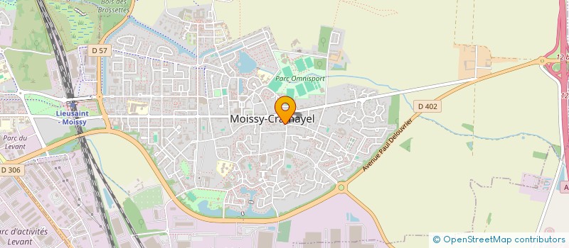 localisation de l'entreprise LSM à MOISSY-CRAMAYEL