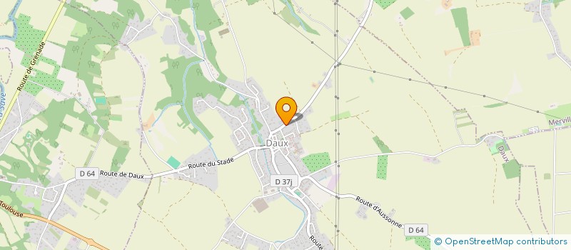 localisation de l'entreprise LSM DAUX  DAUX