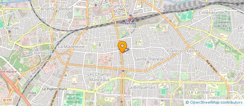 localisation de l'entreprise LSM INVEST  RENNES