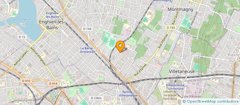 localisation de l'entreprise LSM PATRIMOINE  DEUIL-LA-BARRE