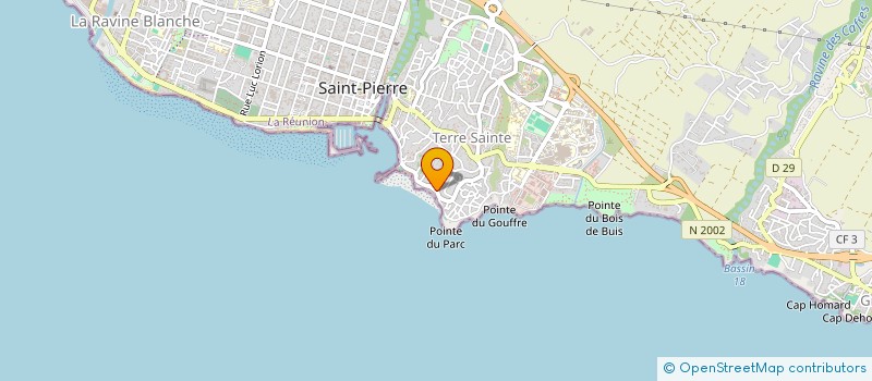 localisation de l'entreprise LSM PERINEDERY à SAINT-PIERRE