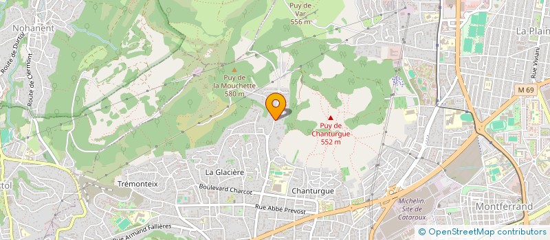 localisation de l'entreprise LSMA  CLERMONT-FERRAND