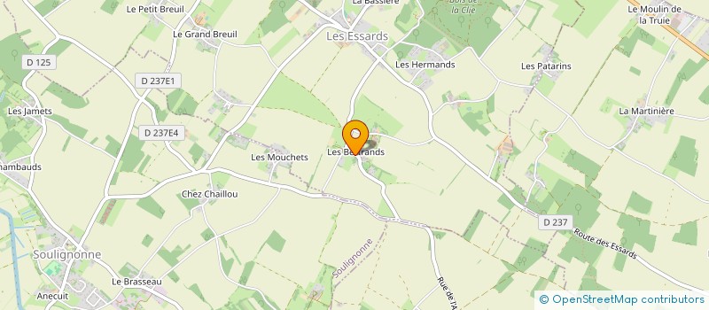 localisation de l'entreprise LSMH à LES ESSARDS